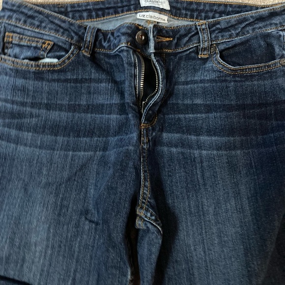 Liz Claiborne Classic Fit Straight Jeans - Picture 2 of 6